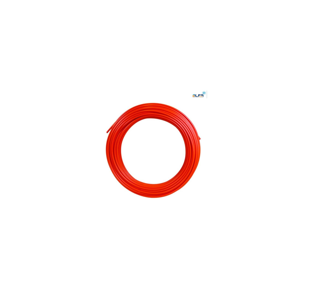 TUBO PVC CURVABLE 16MM NARANJO FUERTE L.HALOG