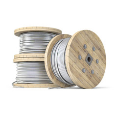 CABLE   THHN 002.08 MM 014 BLANCO CARRETE