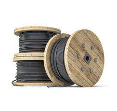 CABLE   THHN 002.08 MM 014 NEGRO CARRETE
