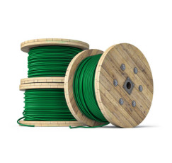 CABLE   THHN 002.08 MM 014 VERDE CARRETE