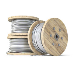 CONDUCTOR THHN 005.26 MM 010 BLANCO CARRETE.