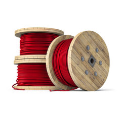 CONDUCTOR THHN 005.26 MM 010 ROJO CARRETE