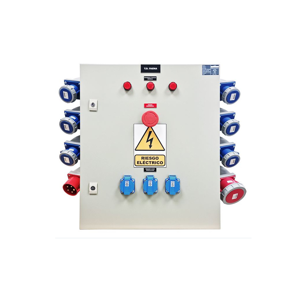 TABLERO FAENA 600x500 C/PTA.INT.PARADA EMERGENCIA