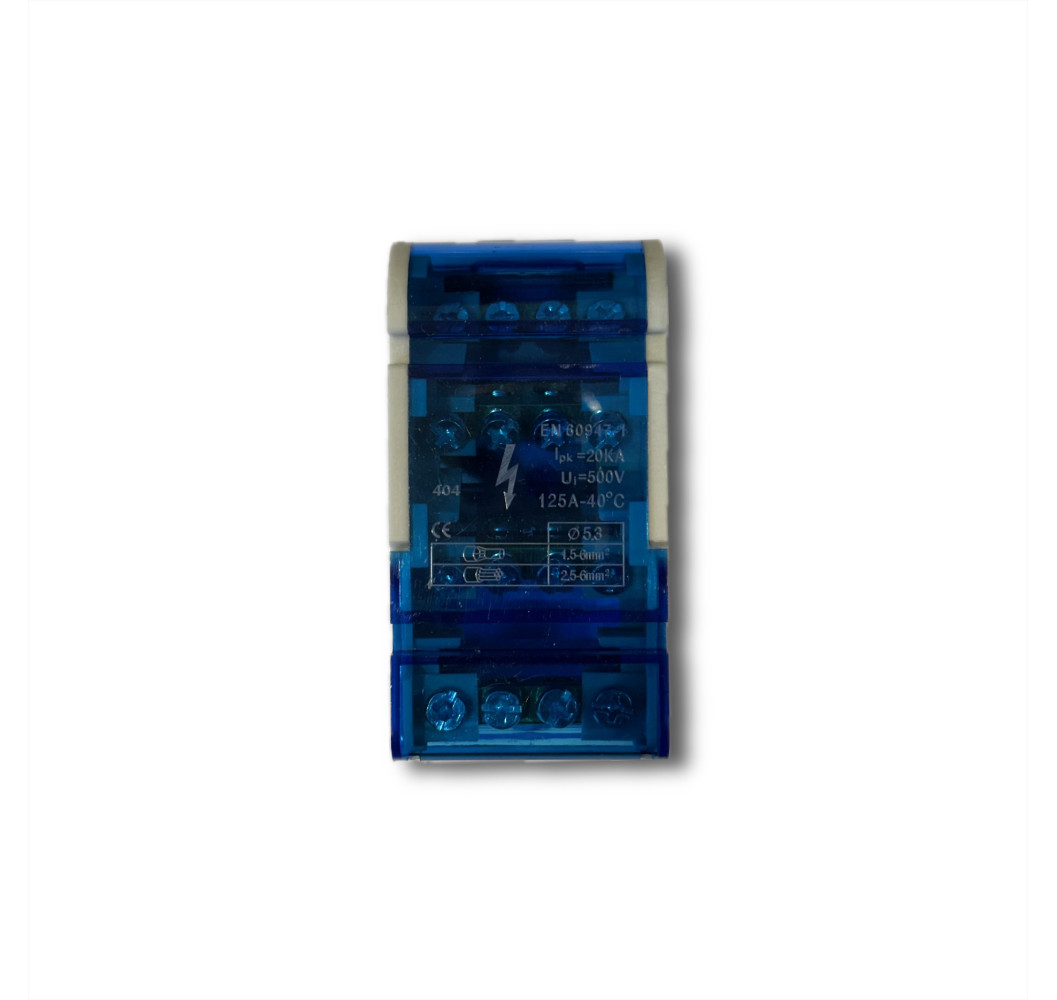 REPARTIDOR TETRAPOLAR  4x125A  LEXO