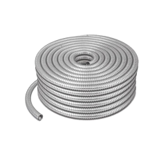 TUBO FLEXIBLE METALICO CORRUGADO 50MM GRIS
