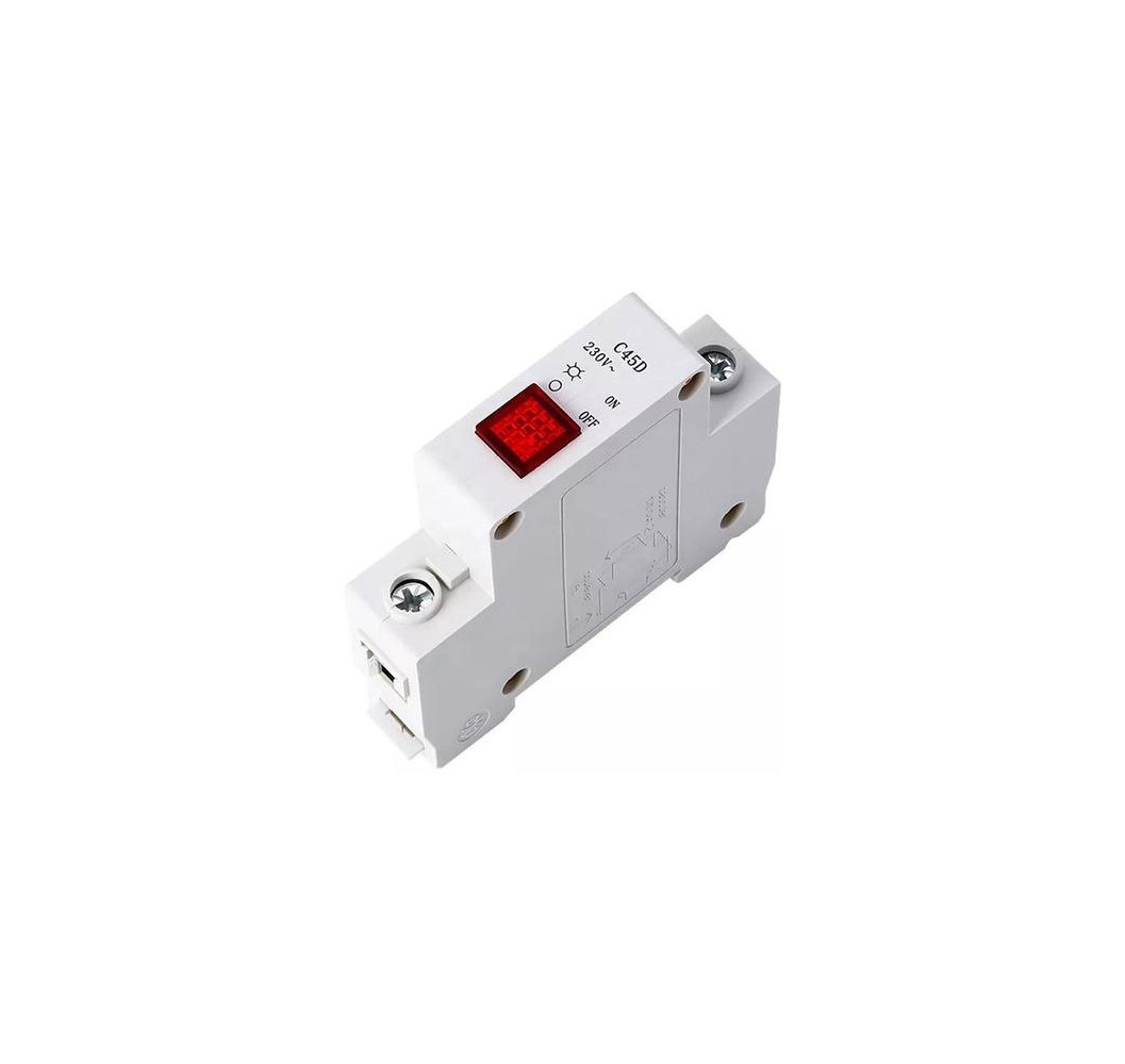 INDICADOR LUMINOSO DIN 250V ROJO