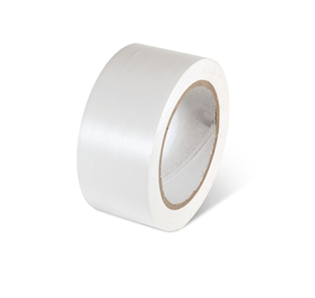 CINTA PLASTICA  BLANCO 10mt ECONOMICA