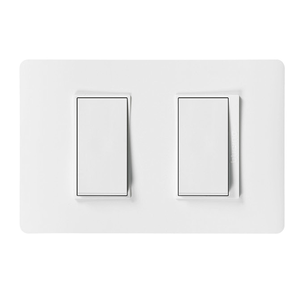 LUZICA INTERRUPTOR 9/24 ARM. BLANCO PU1201