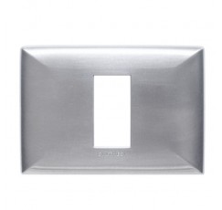 S22 TAPA 1 PUESTO ALUMINIO NATURAL 220120
