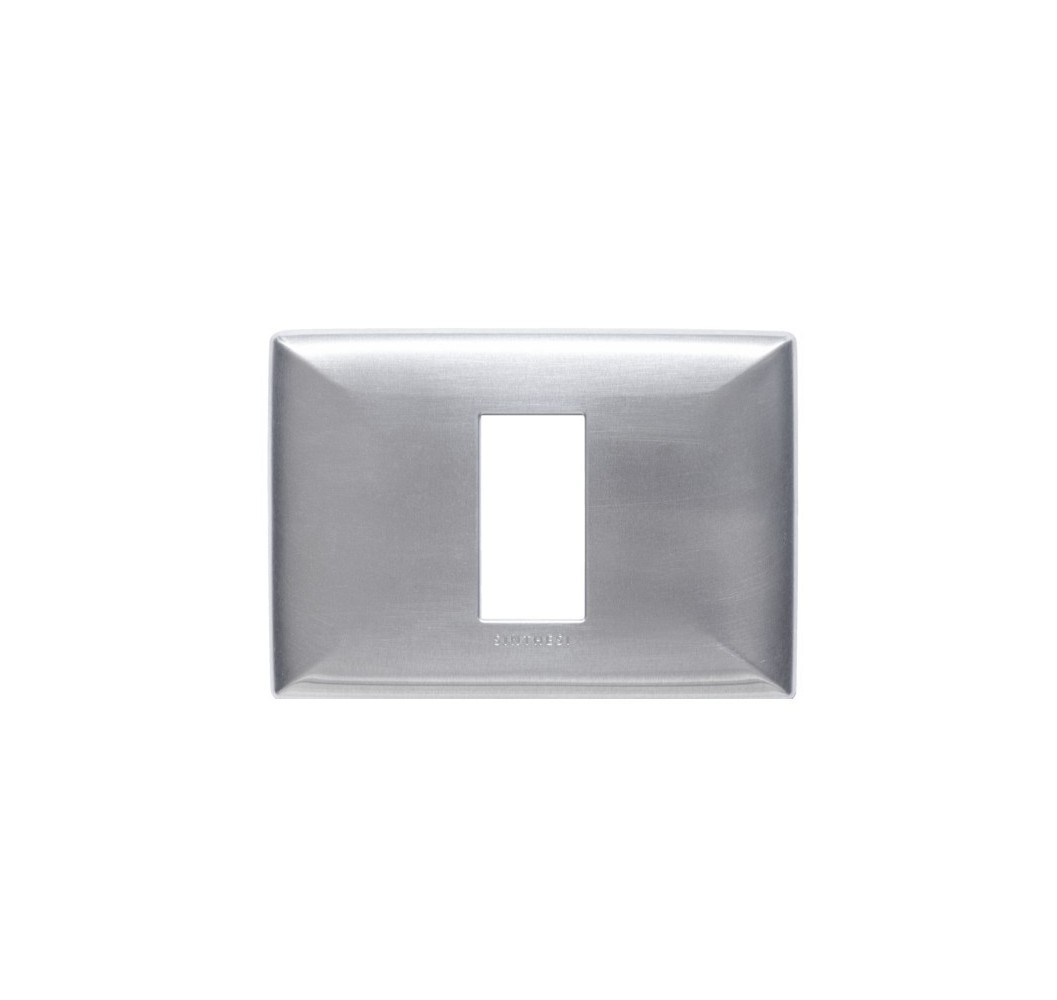 S22 TAPA 1 PUESTO ALUMINIO NATURAL 220120