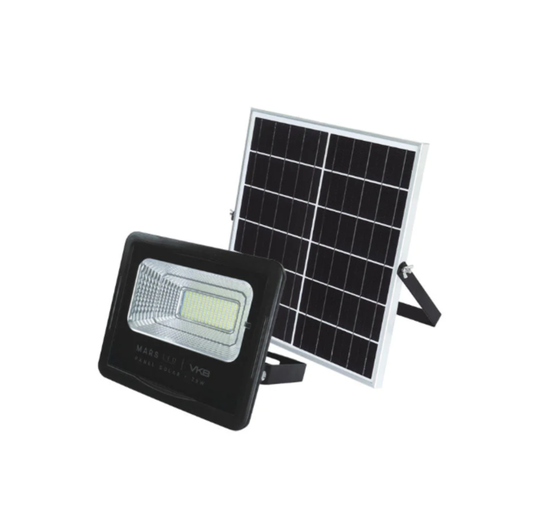 PROYECTOR LED 40W C/PANEL SOLAR FRIO