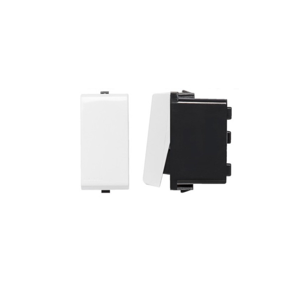 S22 INTERRUPTOR 9/24 1MODULO BLANCO 222201