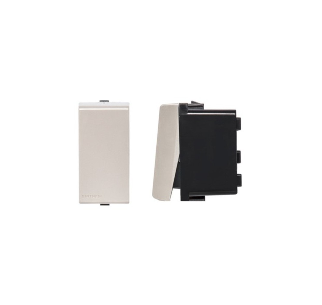 S22 INTERRUPTOR 9/12 1 MODULO BEIGE 222002