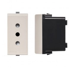 S22 ENCHUFE 2 P+T 10A BEIGE 223002