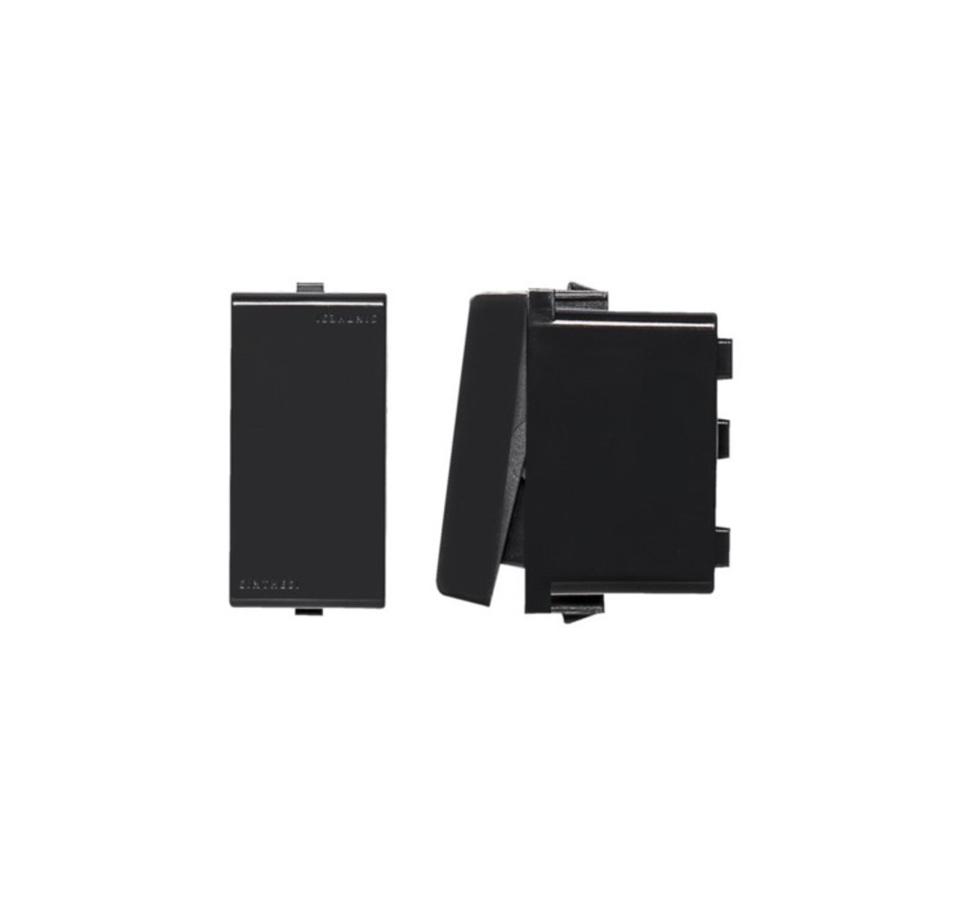 S22 INTERRUPTOR 9/24 1 MODULO NEGRO 222206
