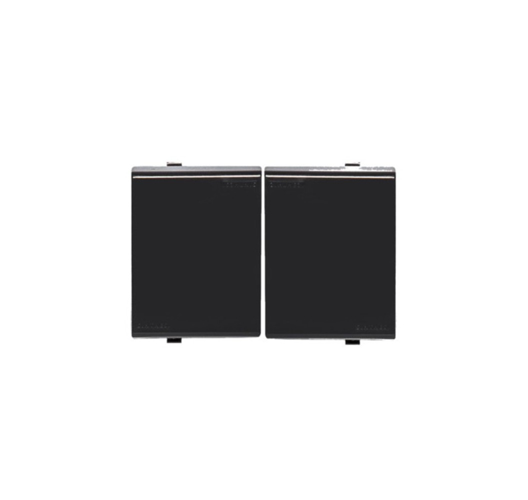S22 INTERRUPTOR 9/24 1.5 MODULOS NEGRO 222306
