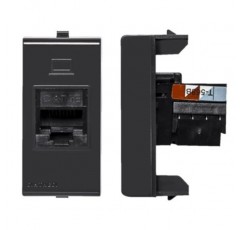 S22 ENCHUFE RJ-45 NEGRO 224106