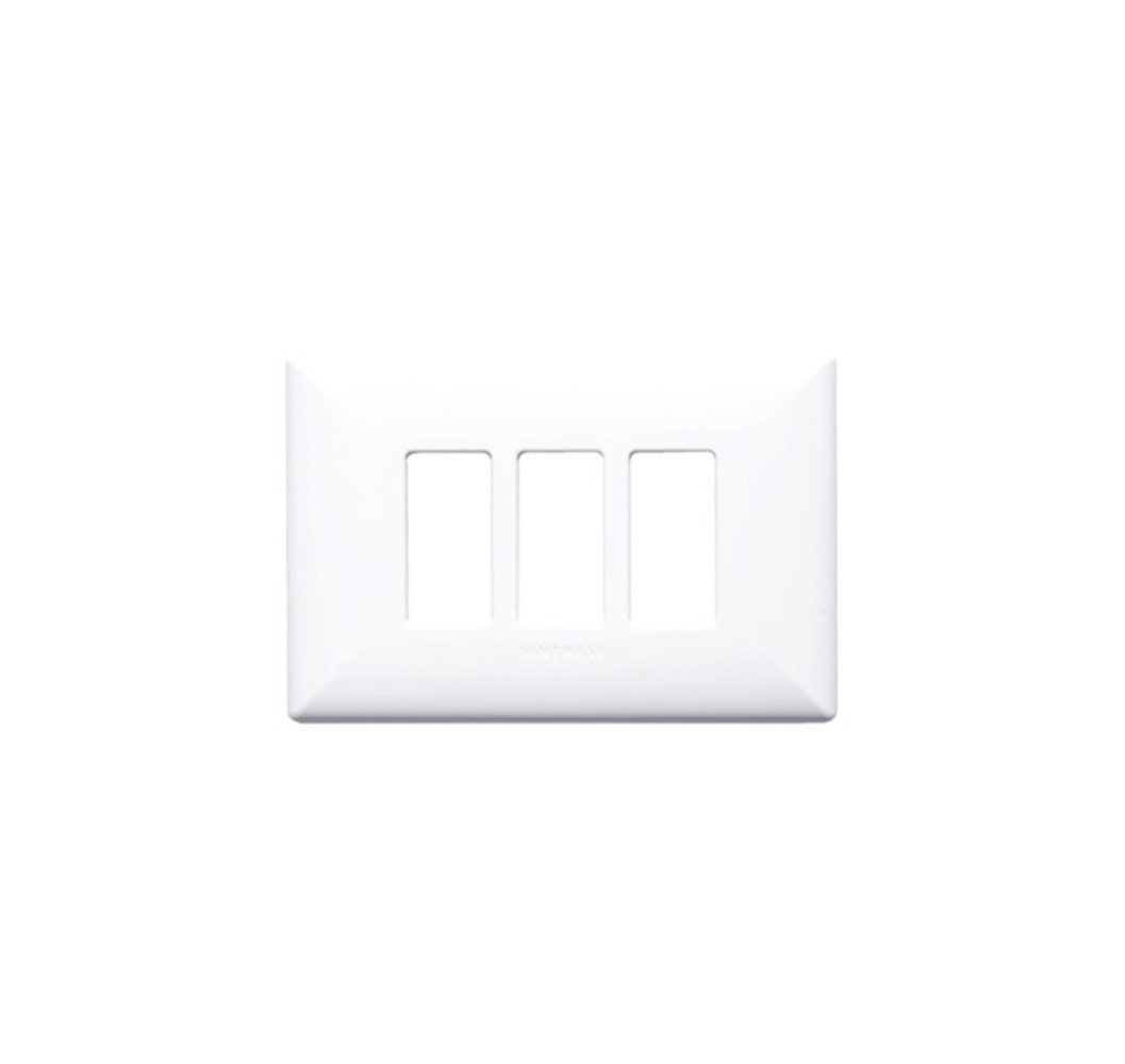 S17 TAPA 3 PUESTOS BLANCO 170301