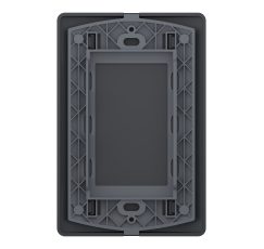 GENESIS BLACK PLACA CIEGA CON SOPORTE MWD67106