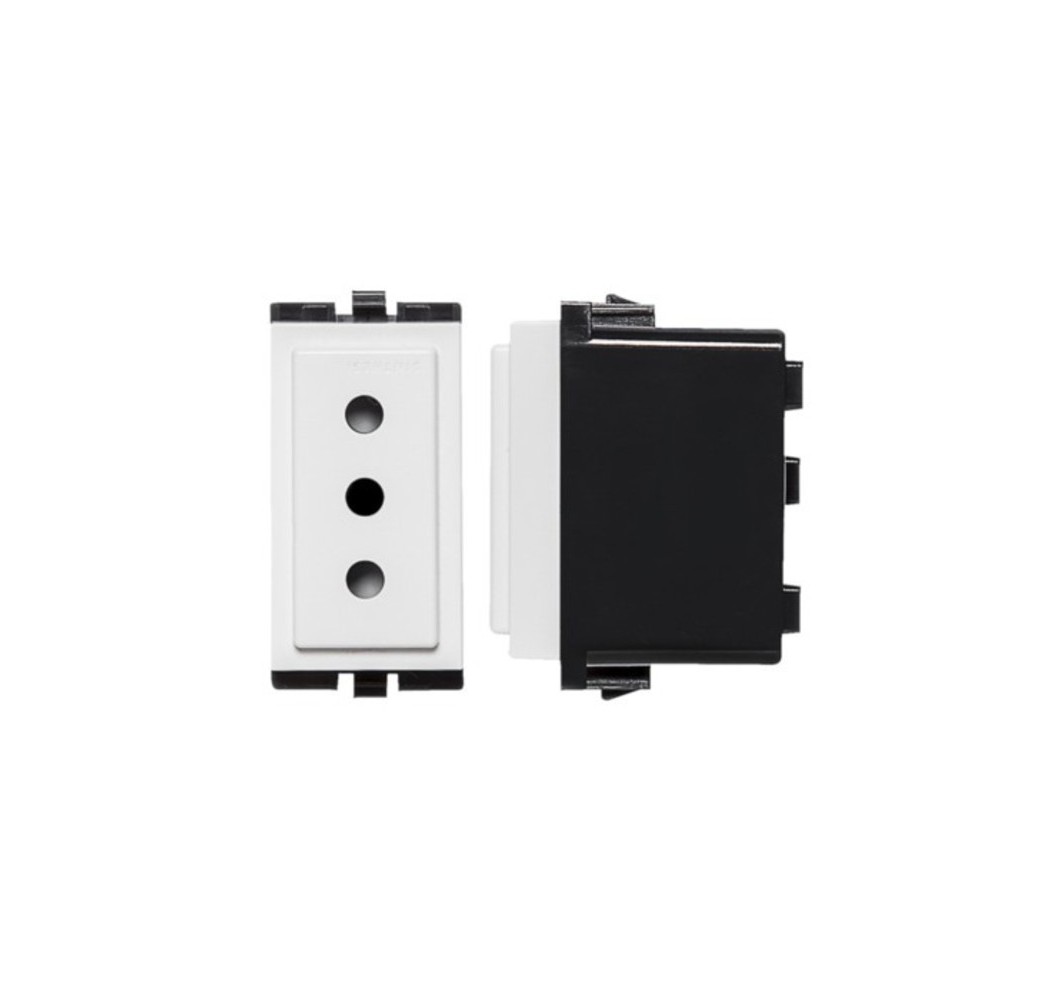 S17 ENCHUFE 2P+T 10A BLANCO 173001