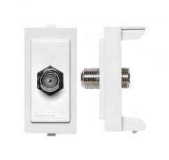 S17 ENCHUFE COAXIAL  BLANCO 174201