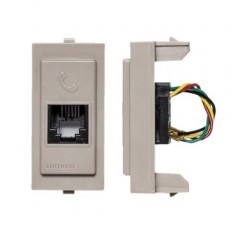 S17 ENCHUFE RJ-11 BEIGE 174002