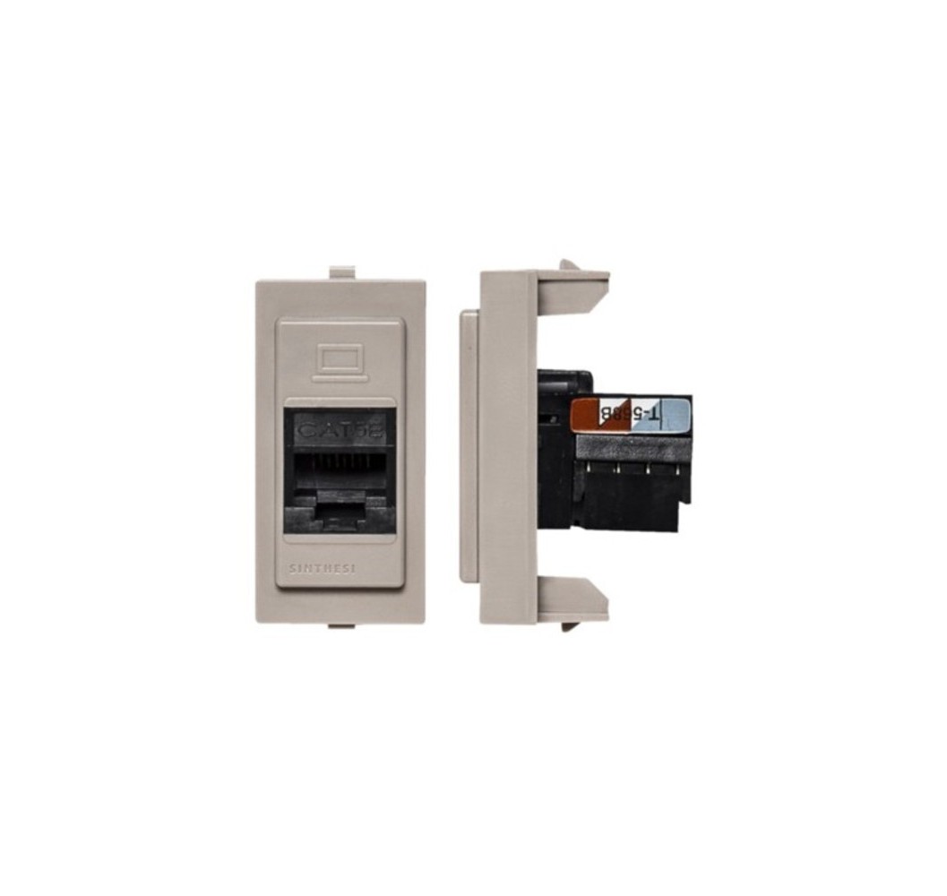 S17 ENCHUFE RJ-45 CATEGORIA 5 BEIGE 174102