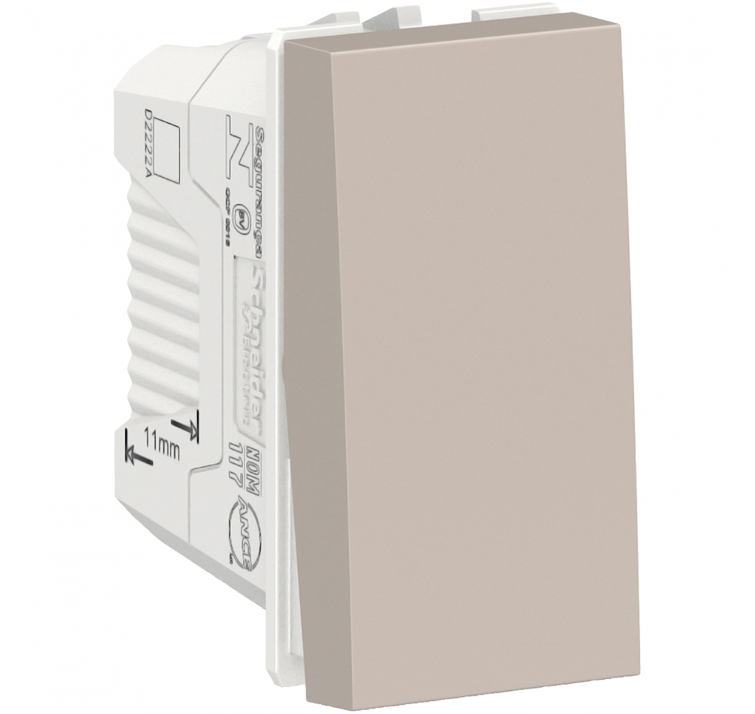 ORION INTERRUPTOR 9/24 16A 1MODULO BEIGE S70116364