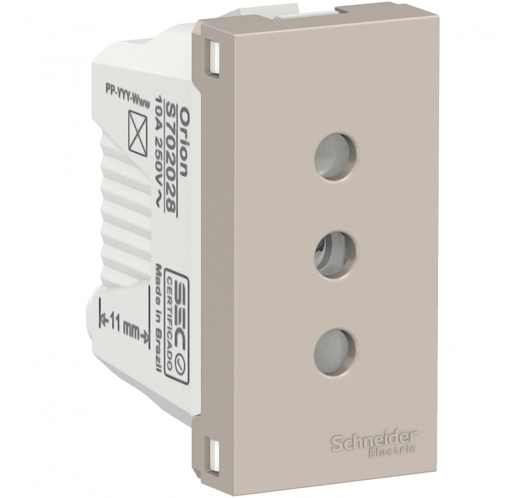 ORION ENCHUFE 2P+T 10A 1M.BEIG.S70202864