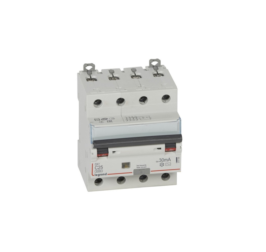 LX3/PROTECTOR DIFERENCIAL 4x25 30mA C 411188