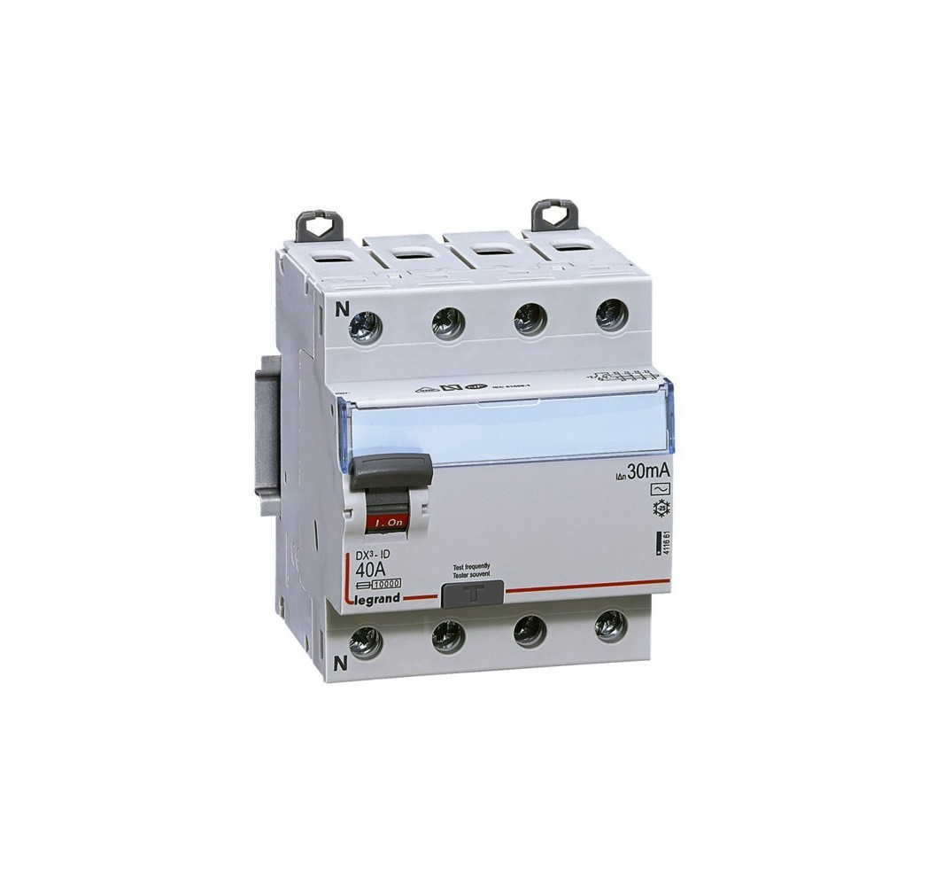 LX3/PROTECTOR DIFERENCIAL 4x40A 30ma 411661