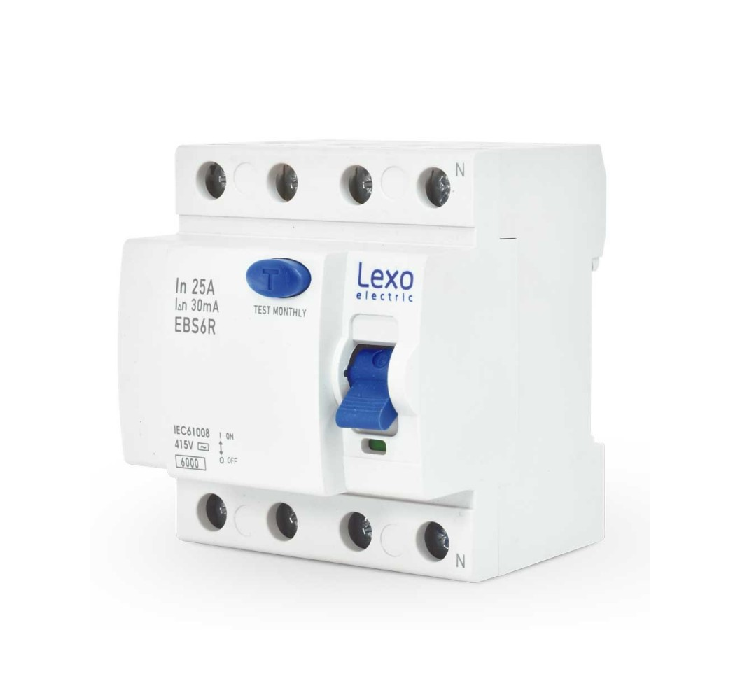 LEXO PROTECTOR DIFERENCIAL 4x25A 30mA