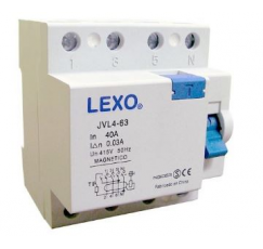 LEXO PROTECTOR DIFERENCIAL.4x63A 30Ma