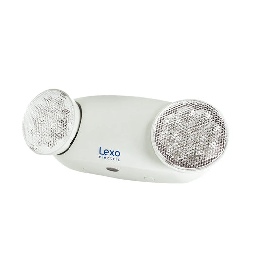 LAMPARA EMERGENCIA LED TWIN CON ENCHUFE 2x1.2W