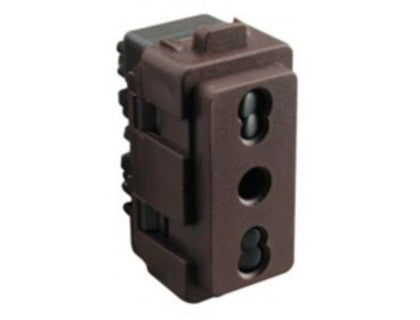 GENESIS MODULO ENCHUFE 10/16A MARRON  MWD130087717
