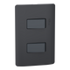 Genesis Black Interruptor 9/15 16ax Armado 250v Mwd62116