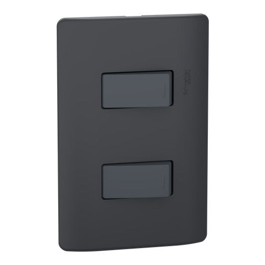 GEN.  9/12 + 9/24 16AX ARM 250V BLACK MWD62096