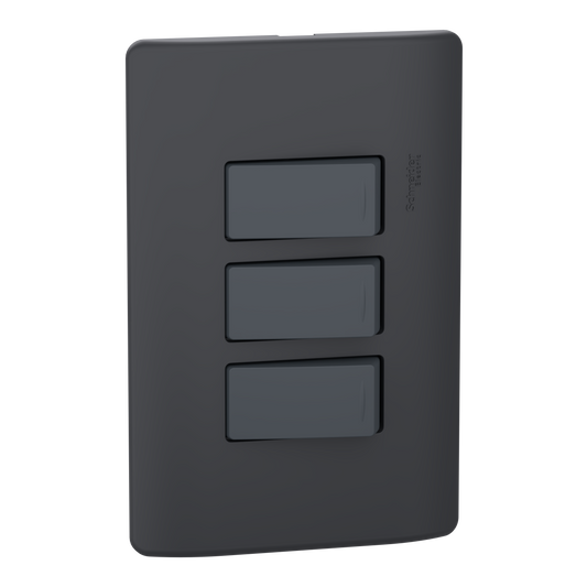 GEN. INT 9/32 16AX 250V ARMADA BLACK MWD62216