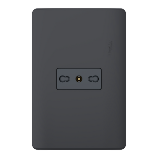 GEN. ARM ITA 10/16A 2P+T BIPASO BLACK MWD60236