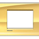 LIVING LIGHT PLACA 3 MODULOS ORO FRIO LNA4803OA