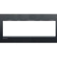 LIVING LIGHT PLACA  7 MODULOS ANTRACITA LNA4807AR