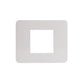 MATIX GO PLACA 2 MODULOS BLANCO JA4802JW