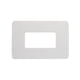 MATIX GO PLACA  3 MODULOS MODULO BLANCO JA4803PJW
