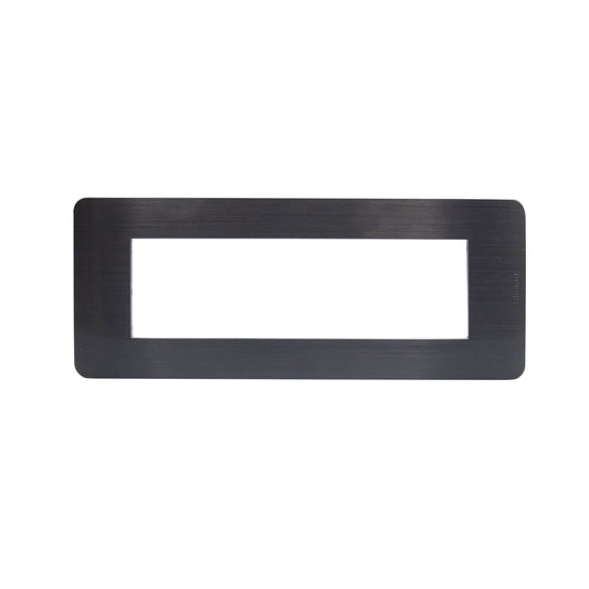 MATIX GO PLACA 7 MODULOS NIQUEL NEGRO  JA4807EN