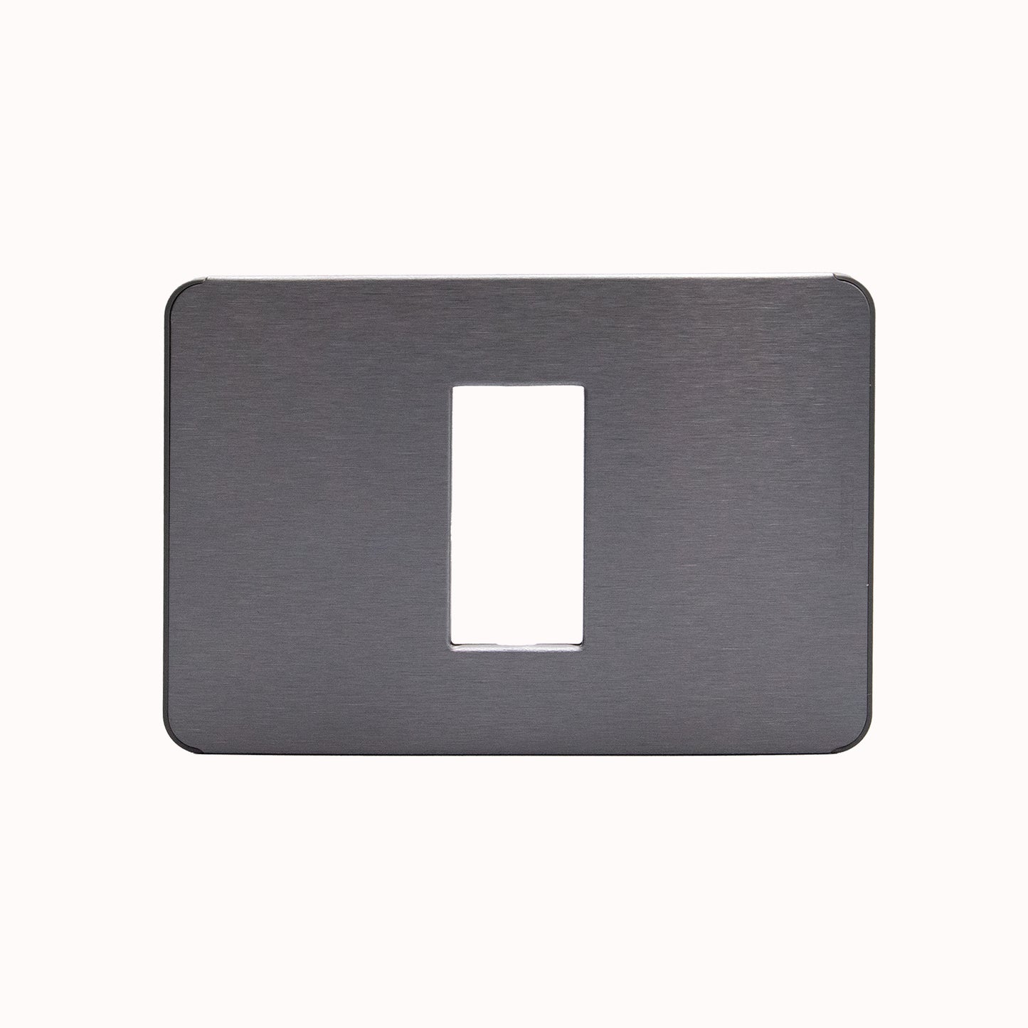 MATIX GO PLACA 1 MODULO ACERO JA4803M1AT