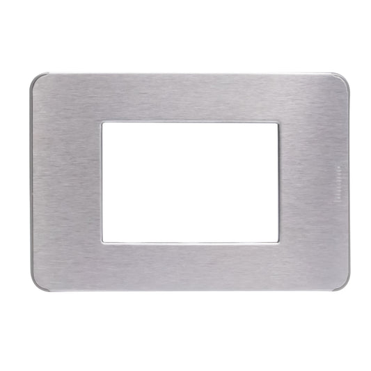 MATIX GO PLACA 3 MODULOS ACERO  JA4803AT