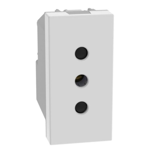 MATIX GO TOMA ESTANDAR IT 2P+T 10A 250VAC BLANCO JW4113