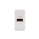 MATIX GO CARGADOR USB A 1 MODULO BLANCO JW4191A