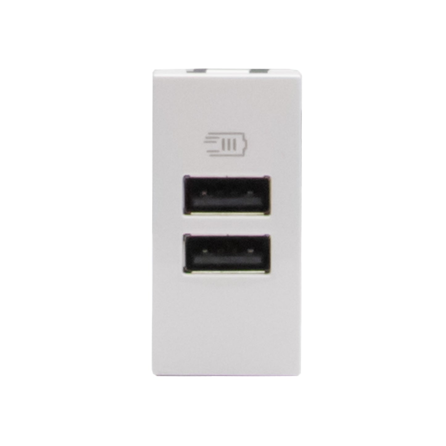 MATIX GO CARGADOR USB AA 1 MODULO BLANCO JW4191AA