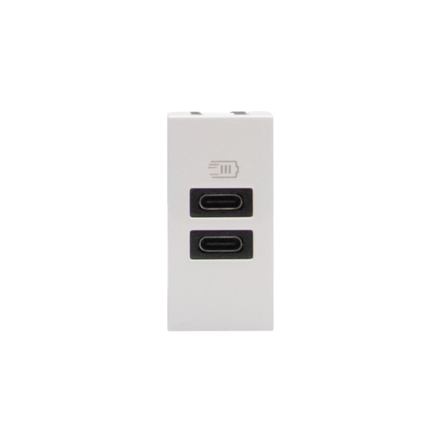 MATIX GO CARGADOR USB CC 1 MODULO BLANCO JW4191CC
